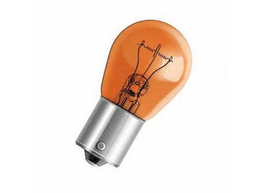 Изображение товара Автолампа PHILIPS P-12496-2бл PY21W 12V 21W желтая