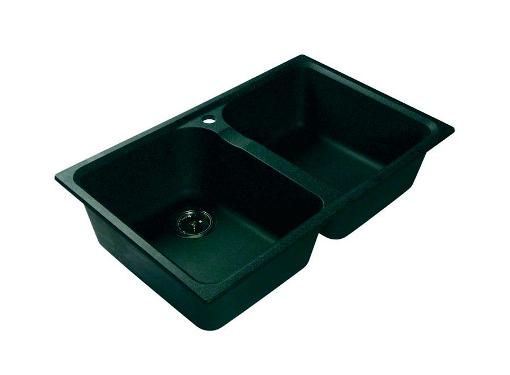 Изображение товара Мойка кухонная HARTE H-8078 черный 780x490 мм