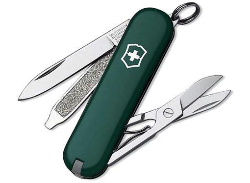 Изображение товара Брелок-мультитул VICTORINOX Classic зеленый (0.6223.4)