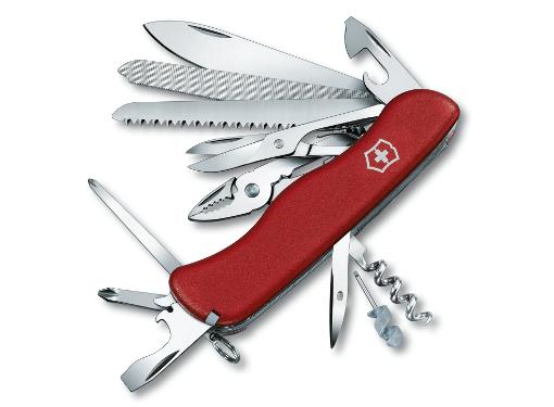 Изображение товара Многофункциональный швейцарский нож VICTORINOX WorkChamp 111 мм 21 функций красный