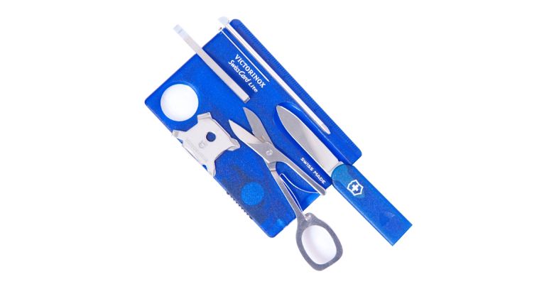 ����������� �������� VICTORINOX SwissCard Lite Blue (0.7322.T2)
