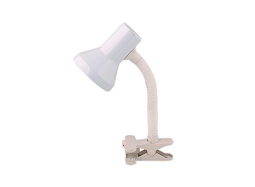 Изображение товара Настольная лампа HOROZ ELECTRIC HL067WH с патроном Е27, современный дизайн, 60 Вт