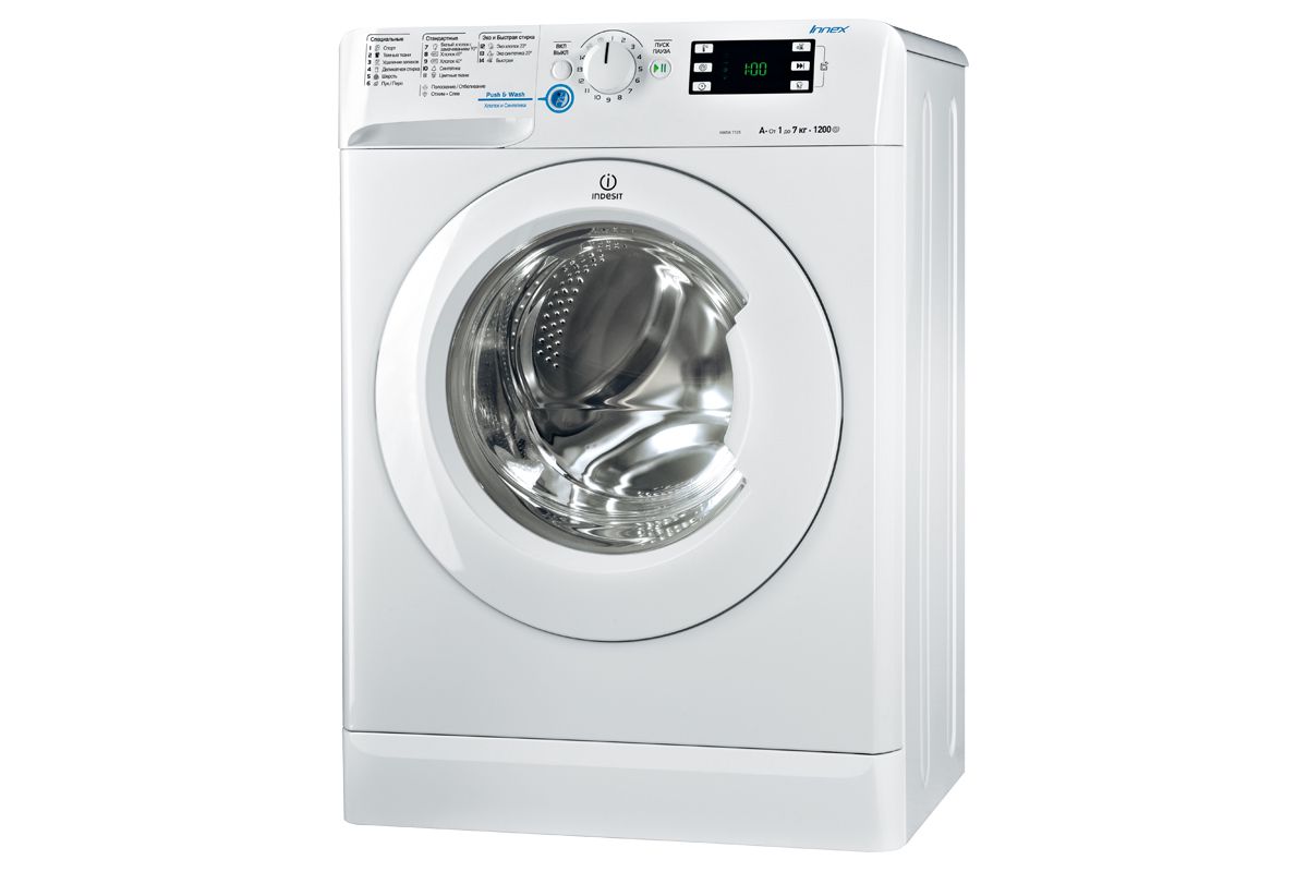 Стиральная машина Indesit NWSK 7125 L - цена, отзывы, фото - купить в  Москве, СПб и РФ