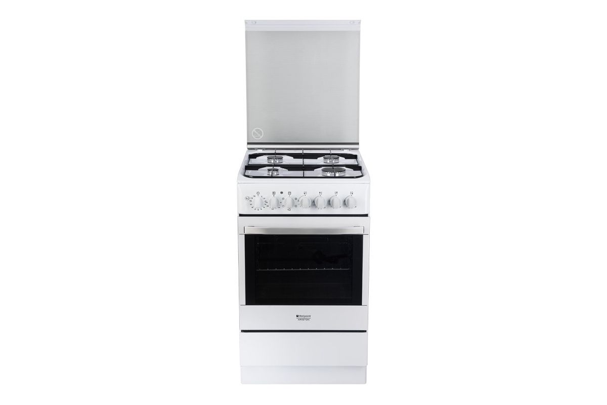 Плита комбинированная Hotpoint-ariston H5GSH2AF (W) RU - цена, фото -  купить в Москве, СПб и РФ