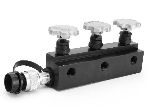 Изображение товара Клапан КВТ КГР-3 гидравлический распределительный трехканальный