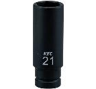 Головка глубокая KTC размер 1/2'', H 19мм, S 1/2'' (BP4L-19T22.23)