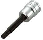 Изображение товара Головка торцевая KTC TORX T9 1/4" для крепежа 9 мм из CrV