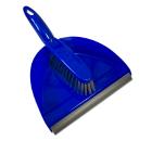 Изображение товара Совок EUROTEX 080413-002 с резиновой накладкой и щеткой-сметкой