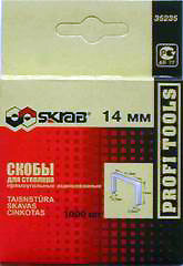 

Скобы для степлера Skrab 35235 14мм 1000шт., 35235 14мм 1000шт.