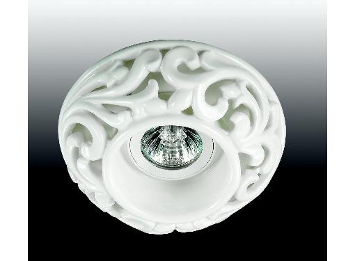 Изображение товара Встраиваемый светильник NOVOTECH 370193 50Вт GX5.3 белый фарфор IP20