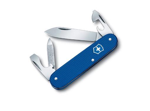 Изображение товара Многофункциональный нож VICTORINOX Cadet 5 Colors 84 мм синий алюминий