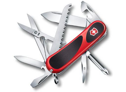 Изображение товара Многофункциональный нож VICTORINOX EvoGrip 18 красный