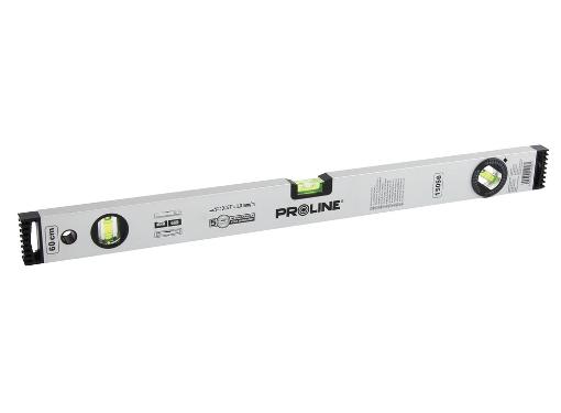 Изображение товара Пузырьковый уровень PROLINE 15058:P 800мм с 3 глазками