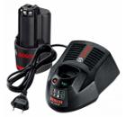 Изображение товара Аккумулятор и зарядное устройство BOSCH GBA 12В 2Ач Li-Ion для строительных инструментов