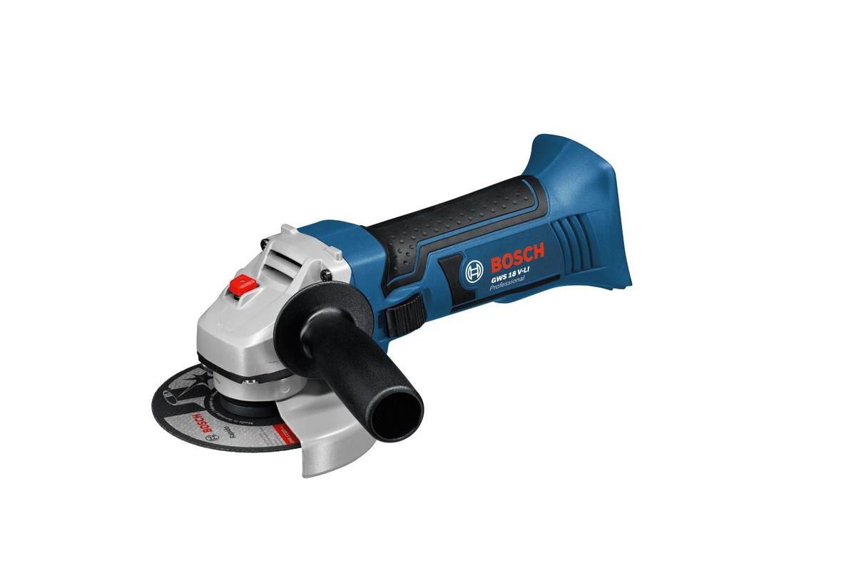 УШМ (болгарка) BOSCH GWS 18 V-LI (060193A300) без акк. и з.у купить в Уфе  по доступной цене: характеристики и фото