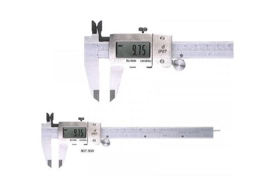 Изображение товара Цифровой штангенциркуль SCHUT 907.500 0-150мм IP67 точность 0.01мм