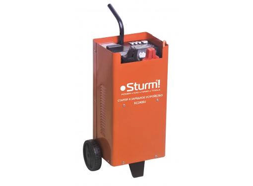 Изображение товара Зарядное устройство STURM BC2420 12/24 В 20 А сенсорная панель для авто