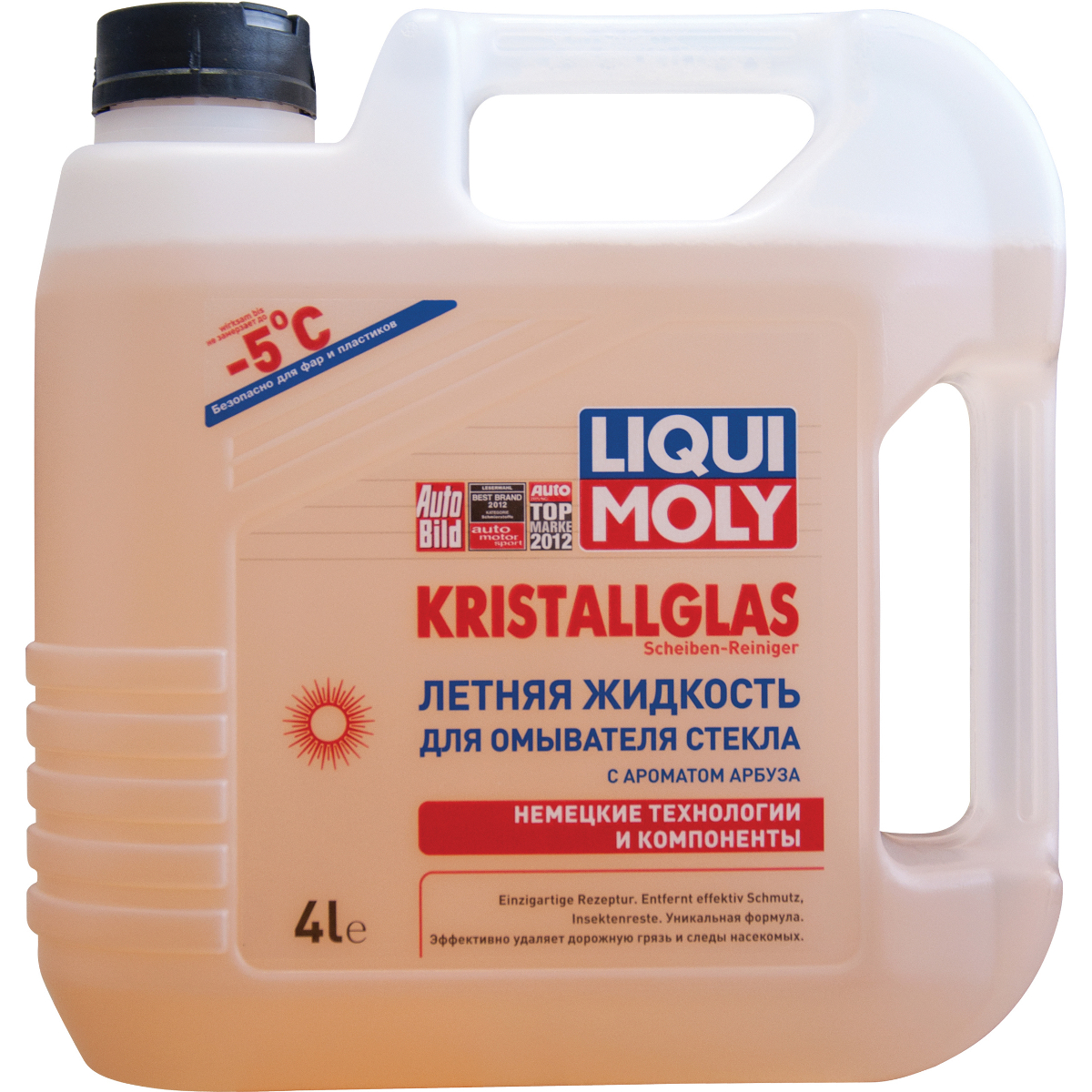 Стеклоомыватель Liqui moly Летняя жидкость для омывателя стекла (-5С) -  цена, фото - купить в Москве, СПб и РФ