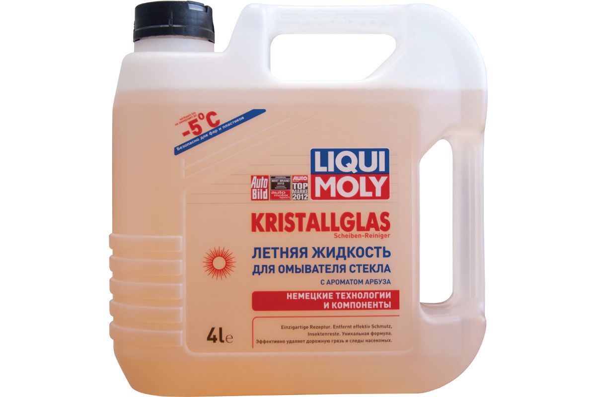 Стеклоомыватель Liqui moly Летняя жидкость для омывателя стекла (-5С) -  цена, фото - купить в Москве, СПб и РФ