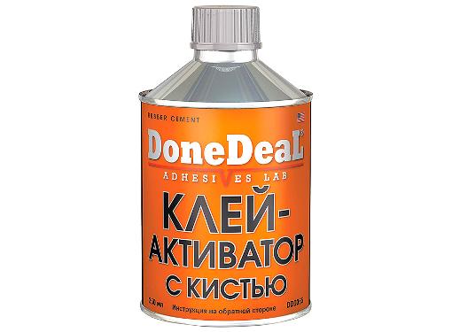 Клей активатор для ремонта шин done deal с кистью dd0365n