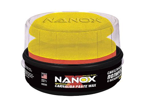 Изображение товара Полироль NANOX NX8305 синтетическая с воском карнауба для блеска и защиты