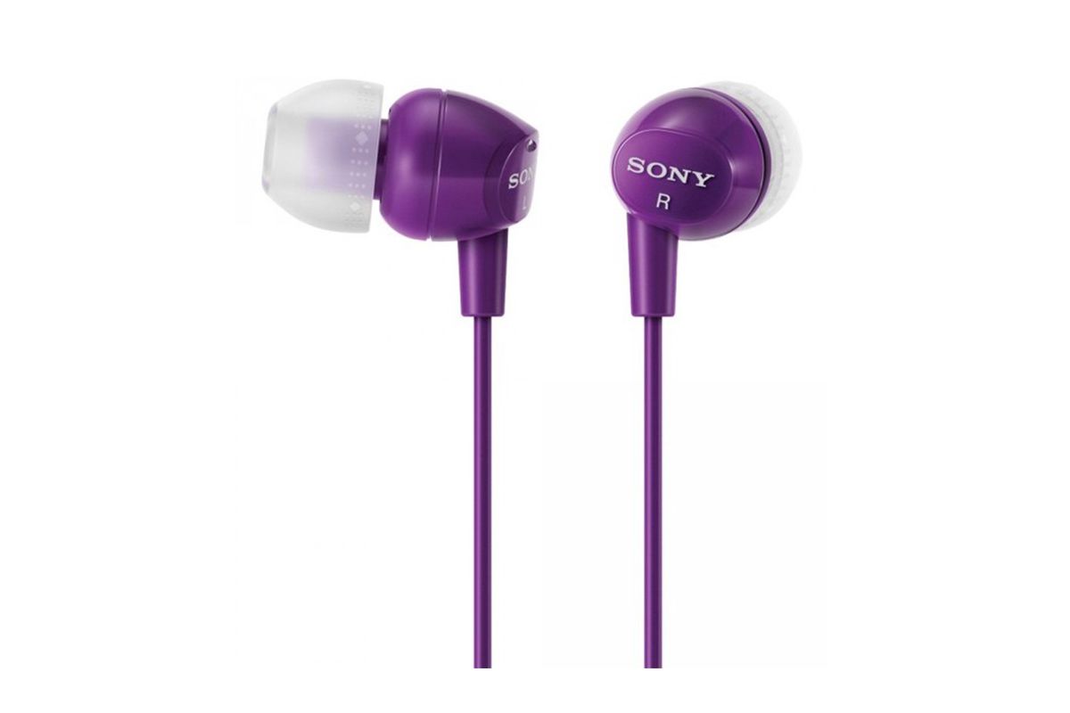 Наушники-вкладыши SONY MDR-EX10LP/V фиолетовый купить в Уфе по доступной  цене: характеристики и фото