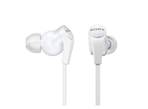 Изображение товара Наушники-вкладыши SONY MDR-EX220LP/W белые - динамические закрытые с кабелем 1.2 м