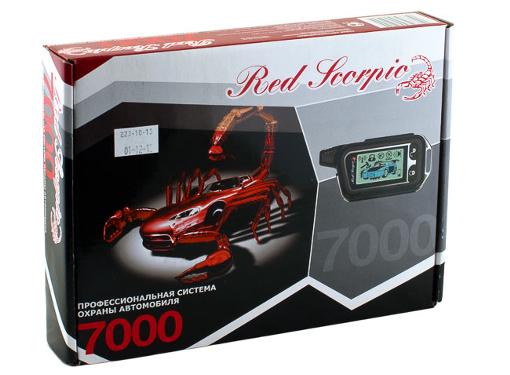  RED SCORPIO 7000