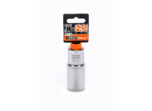 Изображение товара Головка торцевая удлиненная NPI 1/2'' 24мм, CrV, без ударных сил