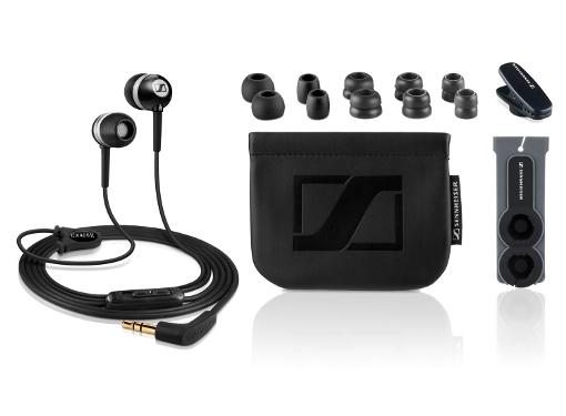 Изображение товара Наушники-вкладыши SENNHEISER CX-400-II PRECISION черные с сменными амбушюрами