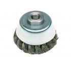 Кордщетка METABO чаша 70мм для УШМ витая сталь (623796000)