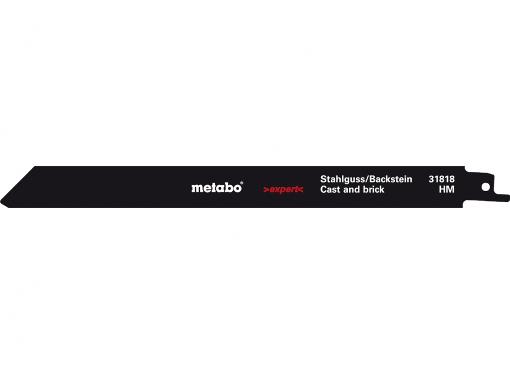 Изображение товара Пилки для лобзика METABO 225мм НМ 2шт Твердосплавное покрытие