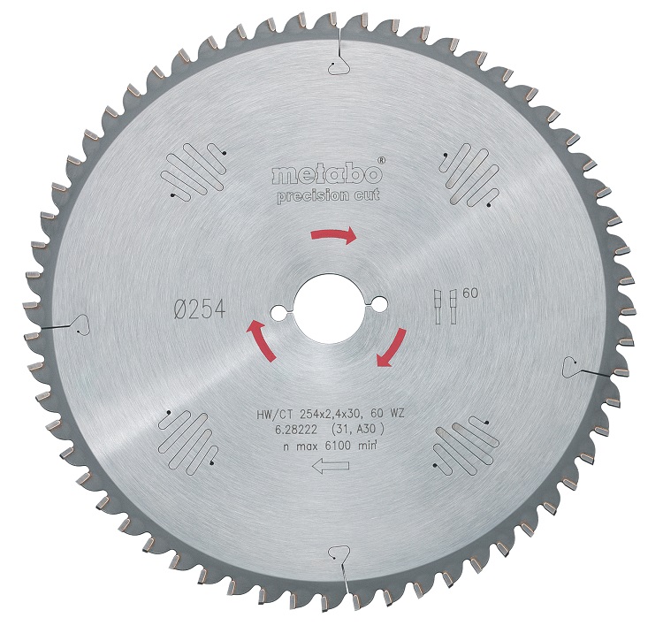 

Диск пильный твердосплавный Metabo 628042000