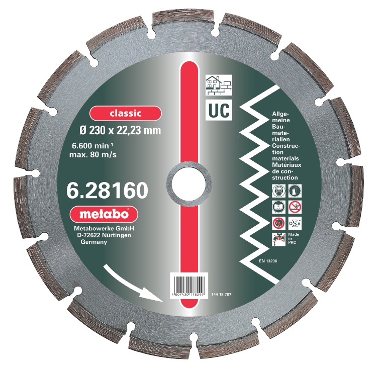 

Круг алмазный Metabo 628157000