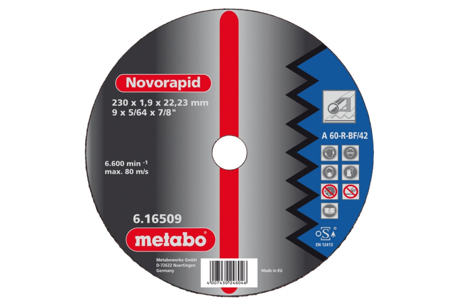 

Круг отрезной Metabo 150х1.6х22 616507000, 150х1.6х22 616507000