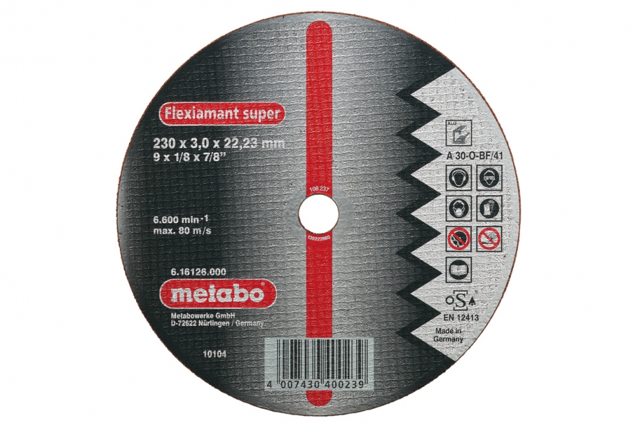 

Круг отрезной Metabo 125х2.5х22 616752000