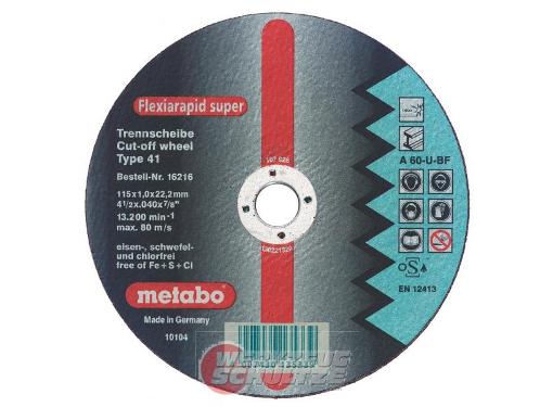 Изображение товара Круг отрезной METABO 350х3х25,4мм для нержавеющей стали