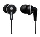 Изображение товара Наушники-вкладыши PANASONIC RP-HJE125E-K черные 10-24000 Гц 16 Ом 97 дБ 1.1 м