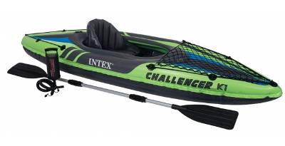 Каяк надувной INTEX CHALLENGER К1 kayak 68305