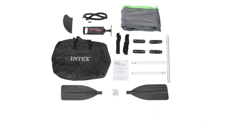 Каяк надувной INTEX CHALLENGER К1 kayak 68305