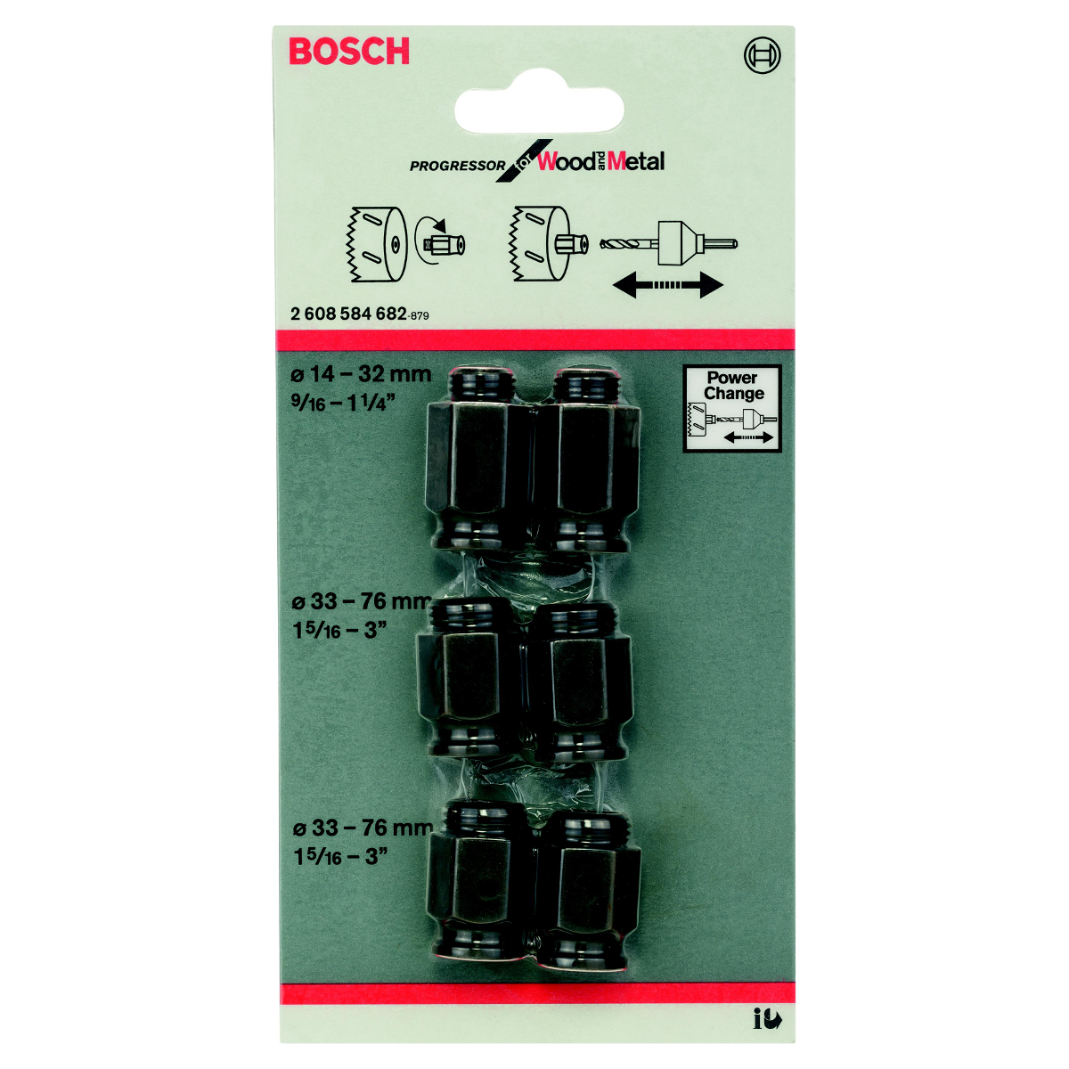 Переходник BOSCH Power change (2608584682) купить в Ижевске по доступной  цене: характеристики и фото