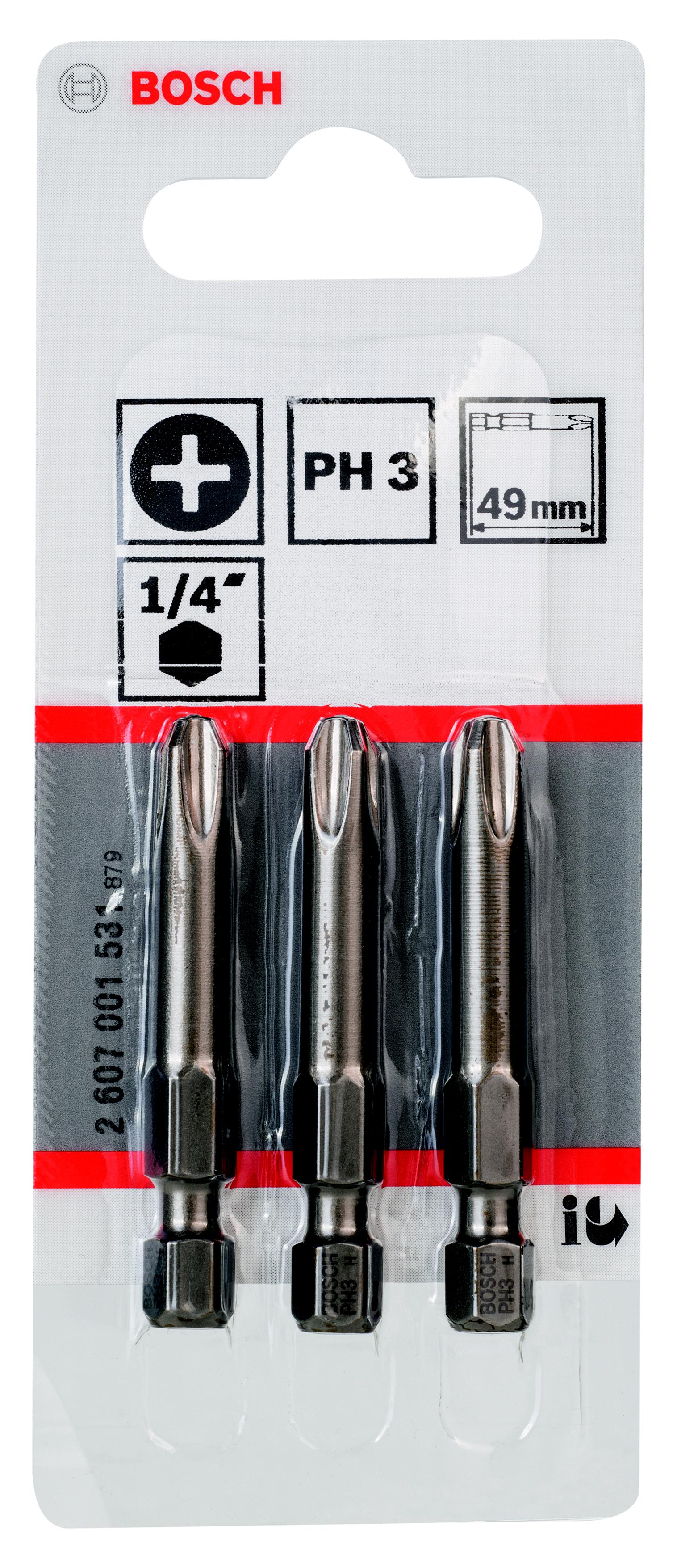 

Бита Bosch Ph3 49мм (2607001531, Ph3 49мм (2607001531)