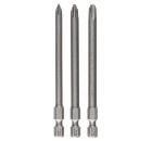 Изображение товара Набор бит BOSCH 89мм PH1/2/3 3 шт. для шуруповертов