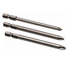 Изображение товара Набор бит BOSCH 3 шт 89 мм PH PZ Torx универсальный для пневмо и электрический инструмент