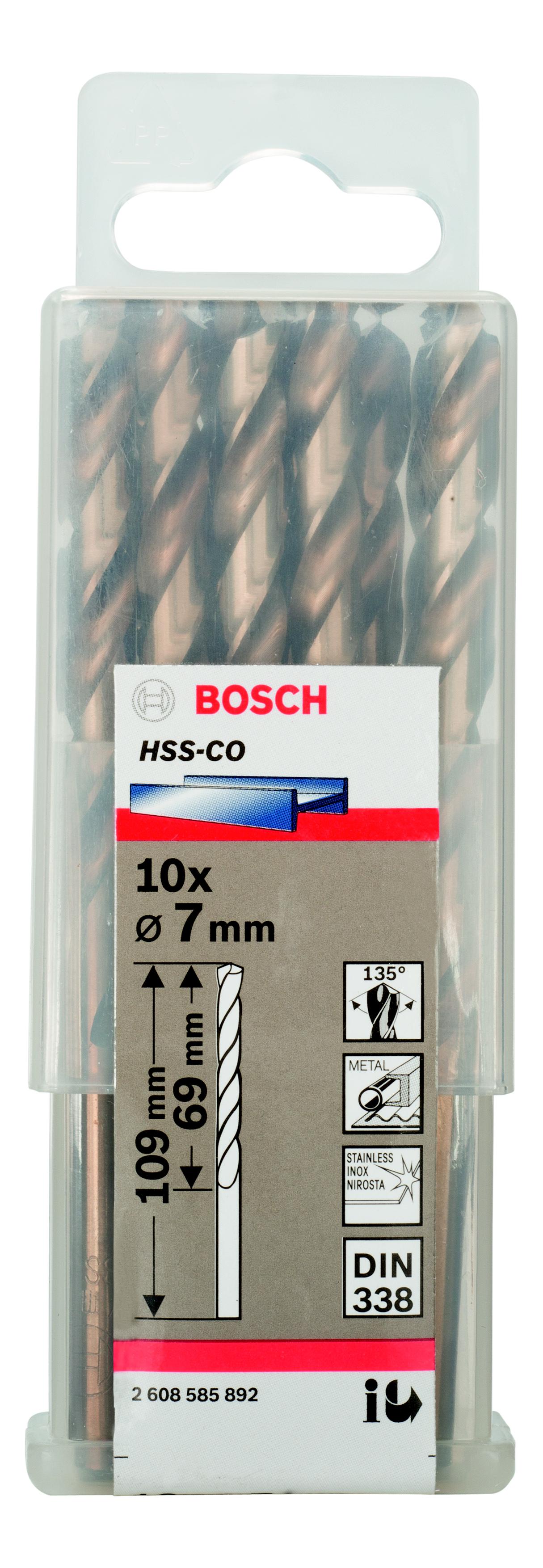 фото Сверло по металлу bosch ф7мм (2608585892)