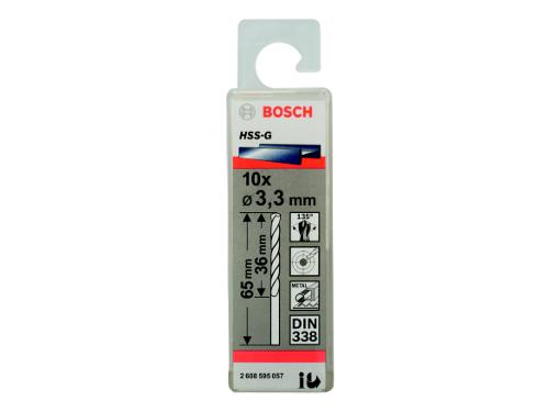 Изображение товара Сверло по металлу BOSCH Ф3.3мм (2608595057)