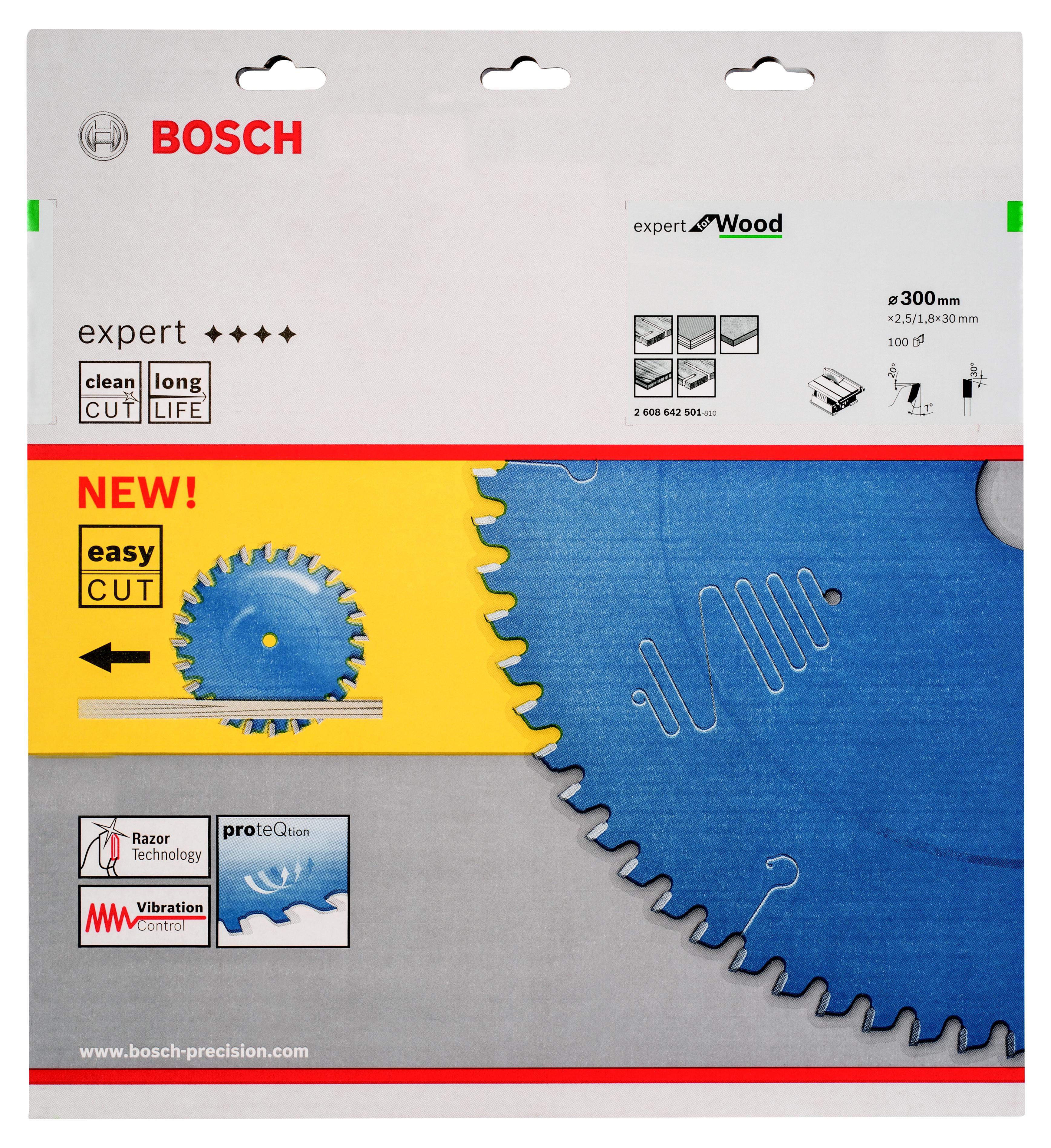 фото Диск пильный твердосплавный bosch ф300х30мм 100зуб. (2608642501)