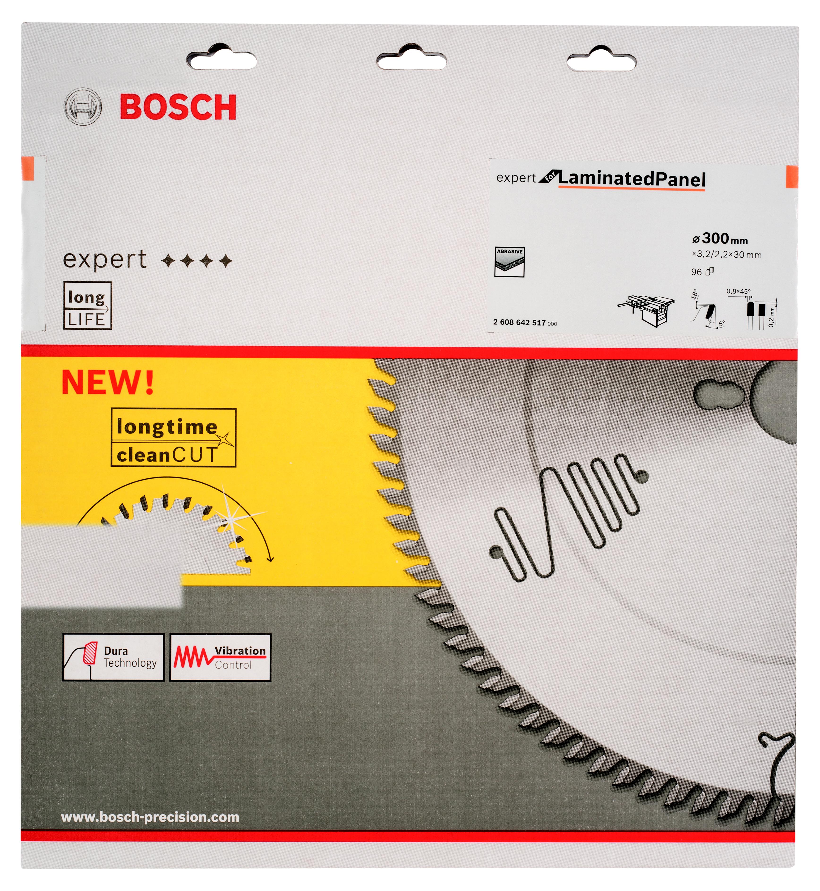 фото Диск пильный твердосплавный bosch ф300х30мм 96зуб. (2608642517)