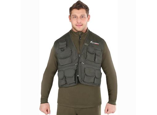 Изображение товара Жилет FISHERMAN NOVA TOUR Хук Хаки L для забродной рыбалки укороченный