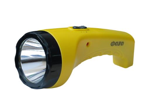 Изображение товара Фонарь ФАZА AccuF2-L5W желтый аккумуляторный светодиодный мощностью 5Вт